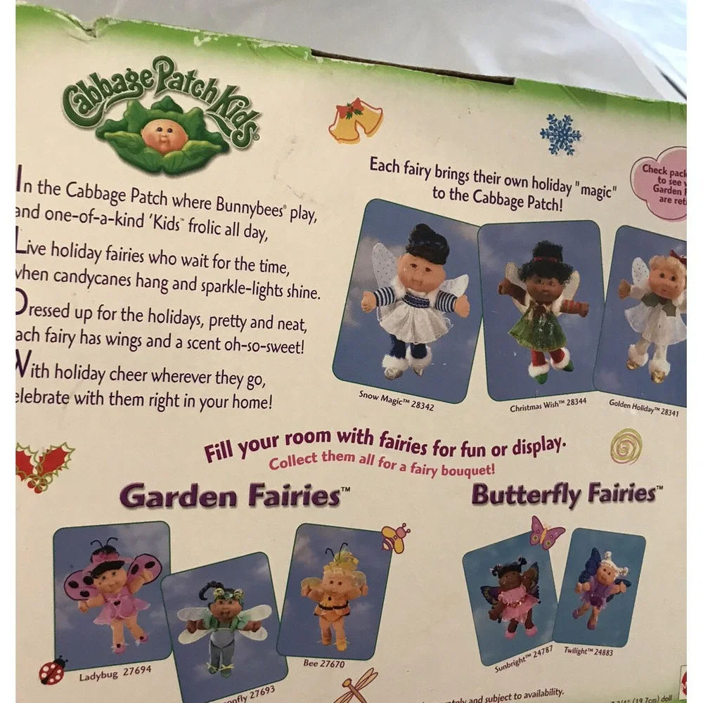 Garden Fairies Ariadne Donna July 2000 Cabbage Patch Kids